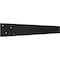 Ekena Millwork 2 1/2"W x 22"D Hidden Floating Steel Heavy Duty Bracket, Powder Coated Black BKTM02X22HFPBL - alternate 7